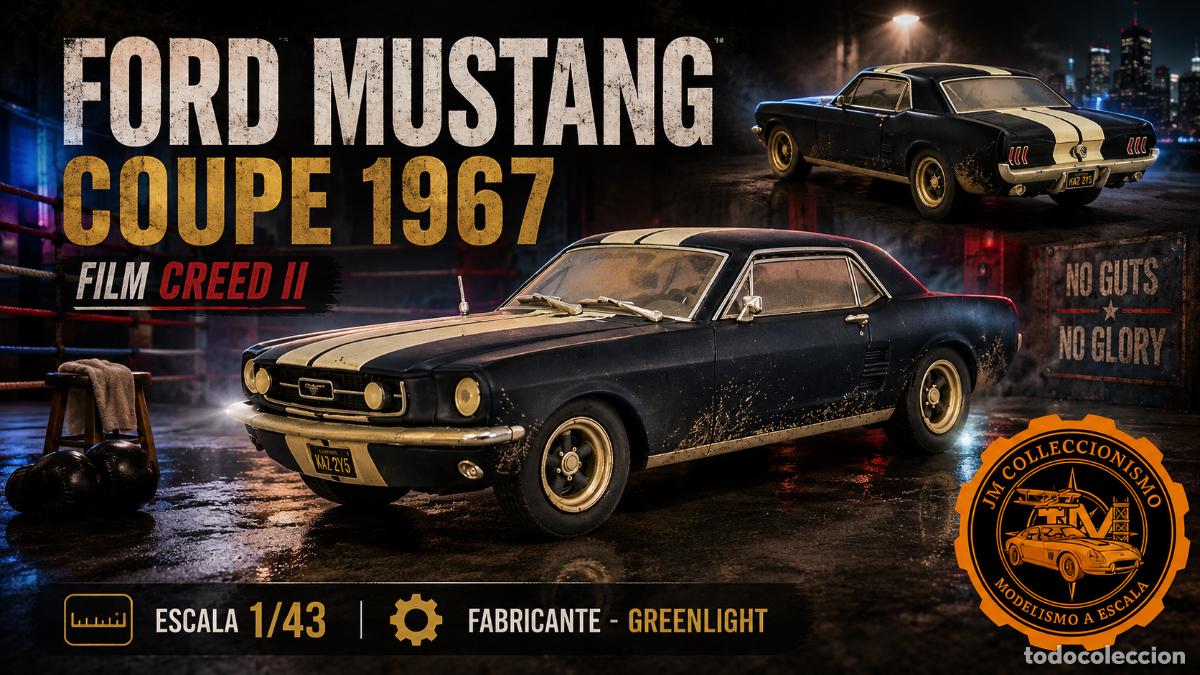 Auto in scala: Ford Mustang Coupe 1967