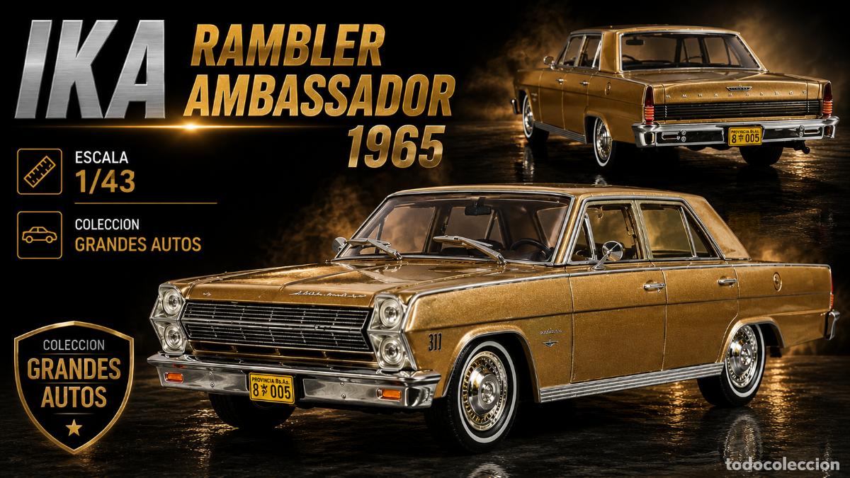 Auto in scala: IKA Rambler Ambassador 1965