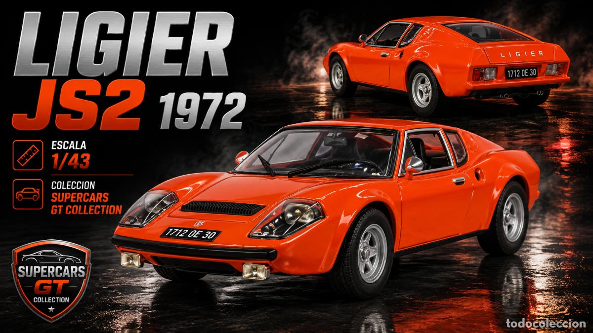 Voitures &agrave; l'&eacute;chelle: Ligier JS2 1972 1/43