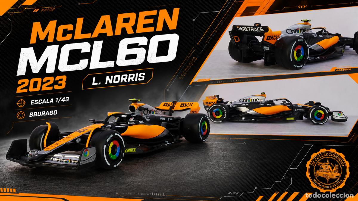 Voitures &agrave; l'&eacute;chelle: McLaren MCL60 2023 - L. Norris