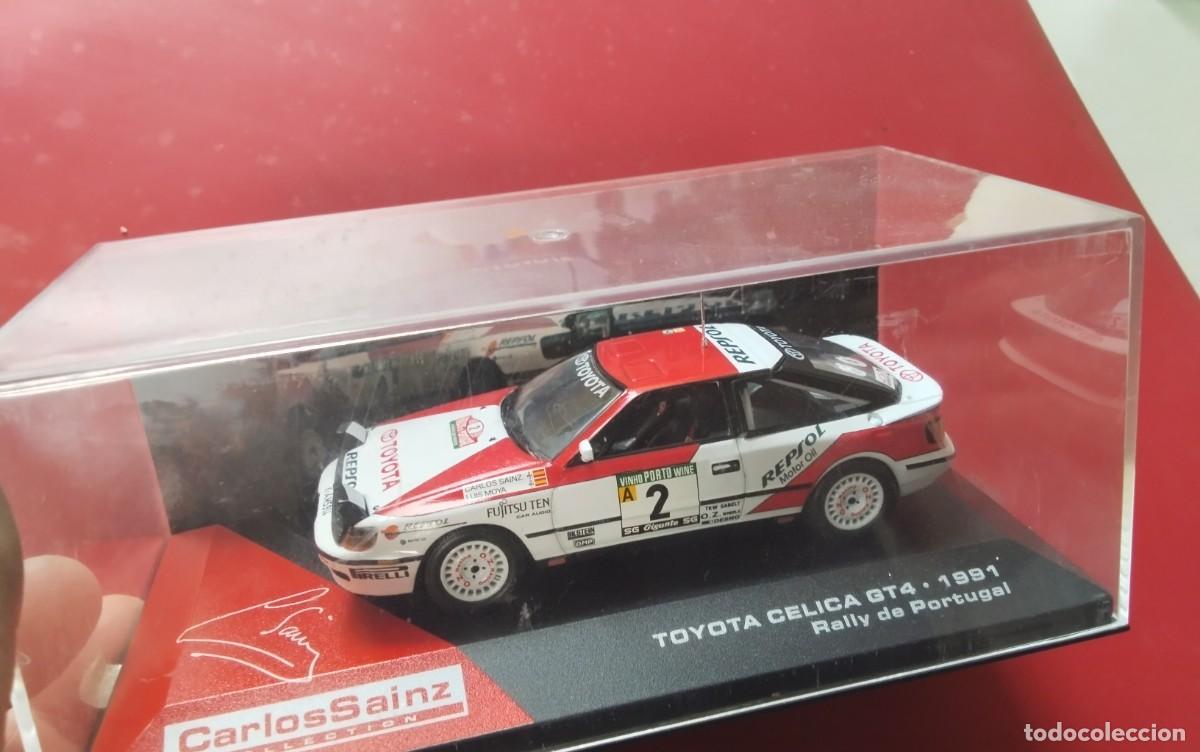 Coches a escala: TOYOTA CELICA GT4 - 1991 RALLY DE PORTUGAL , NUEVO EN SU CAJA , ESCALA 1/43