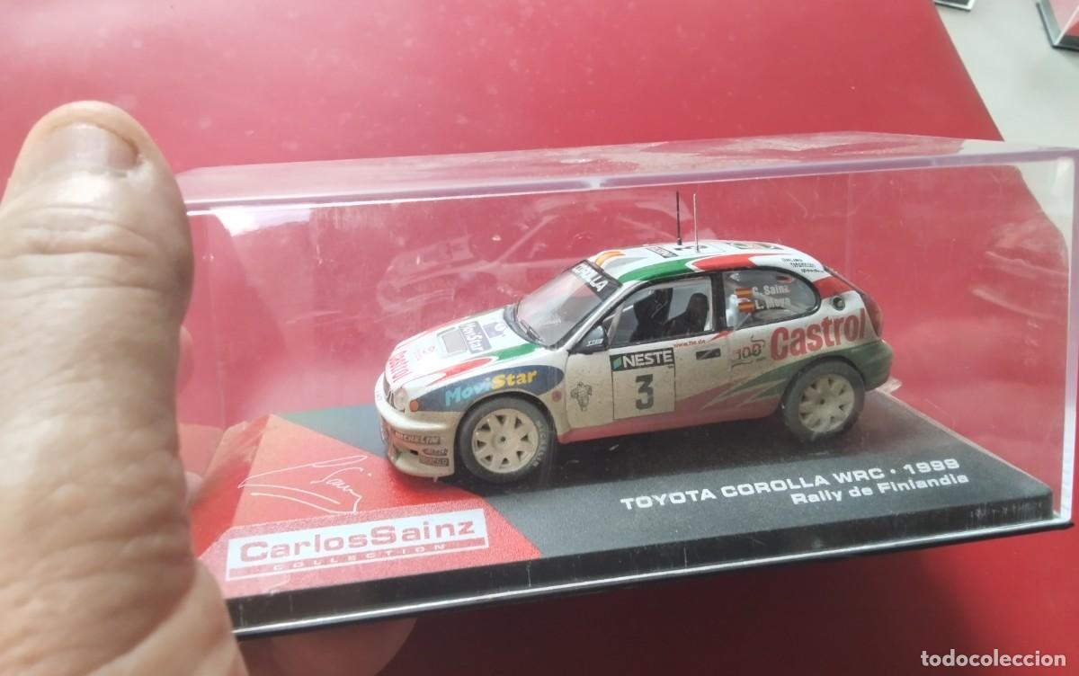 Coches a escala: TOYOTA COROLLA WRC- 1999 RALLY DE FINLANDIA , NUEVO EN SU CAJA , ESCALA 1/43