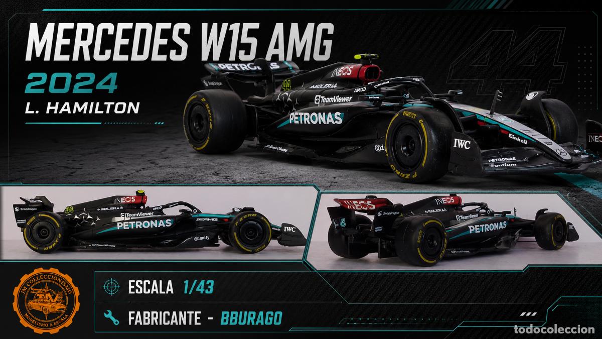 Modellautos: Mercedes W15 AMG 2024 - L. Hamilton