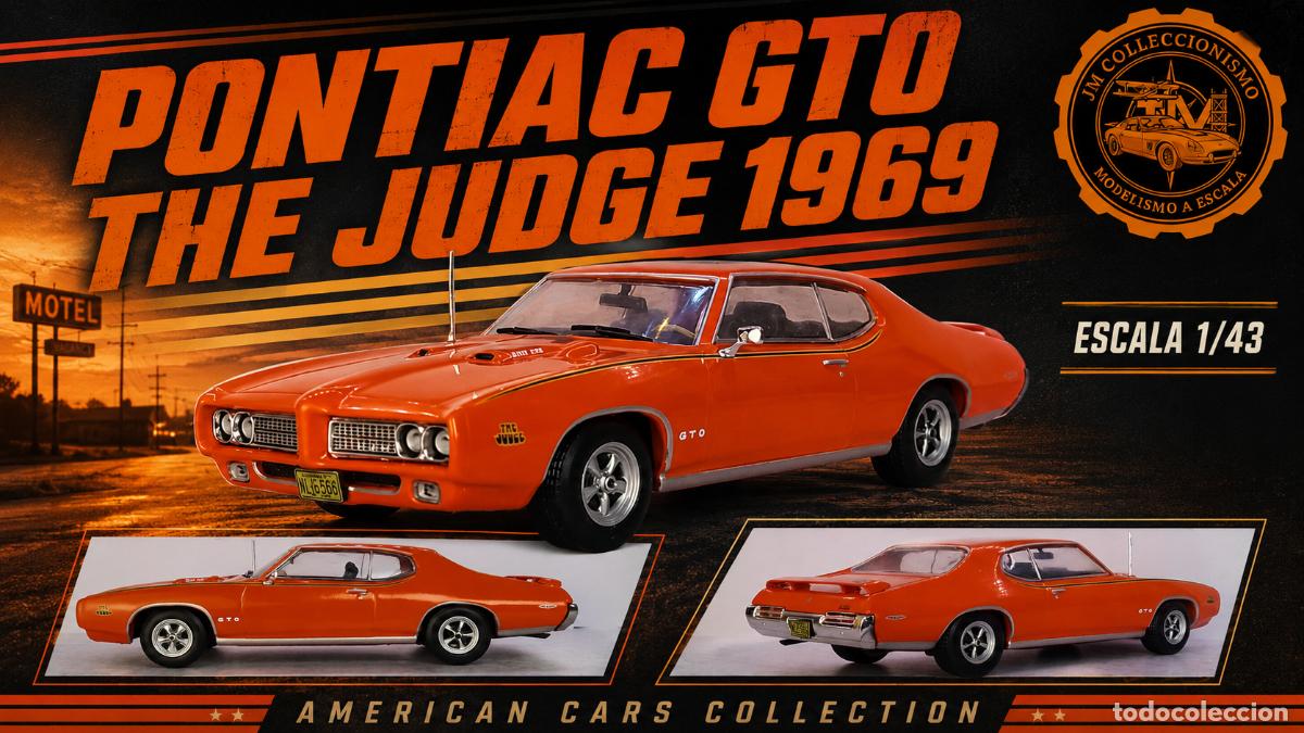 Carros em escala: Pontiac GTO The Judge 1969