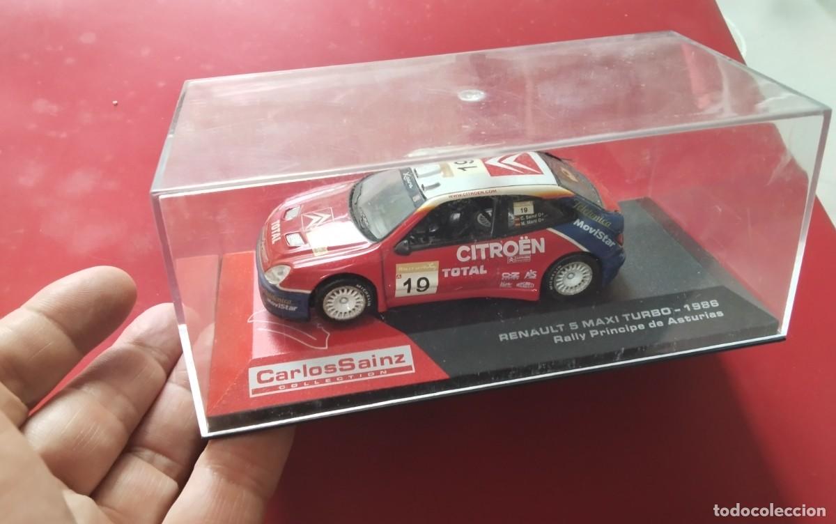 Coches a escala: RENAULT 5 MAX TURBO 1986 -RALLY PRINCIPE DE ASTURIAS , ESCALA 1/43, NUEVO EN SU CAJA