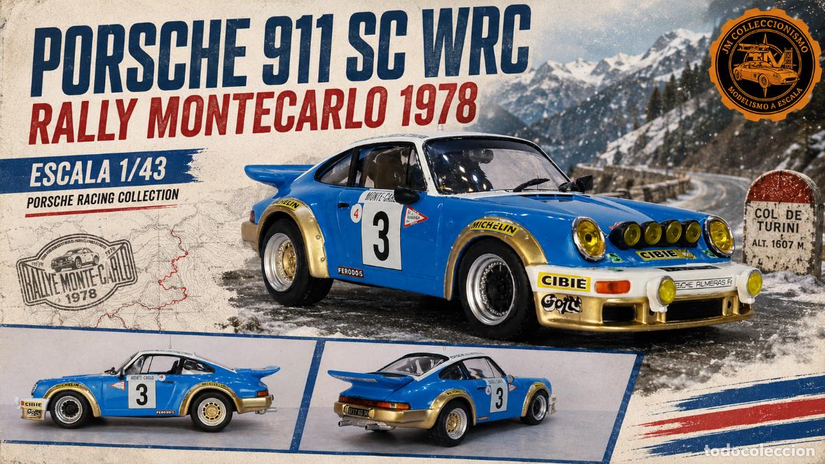 Auto in scala: Porsche 911 SC WRC 1978 Rally Montecarlo