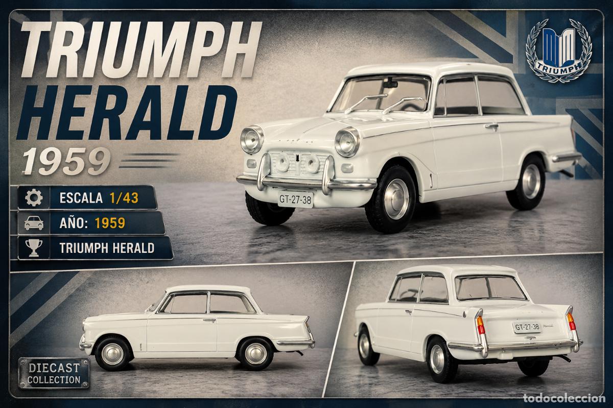 Modellautos: Triumph Herald 1959 1/43