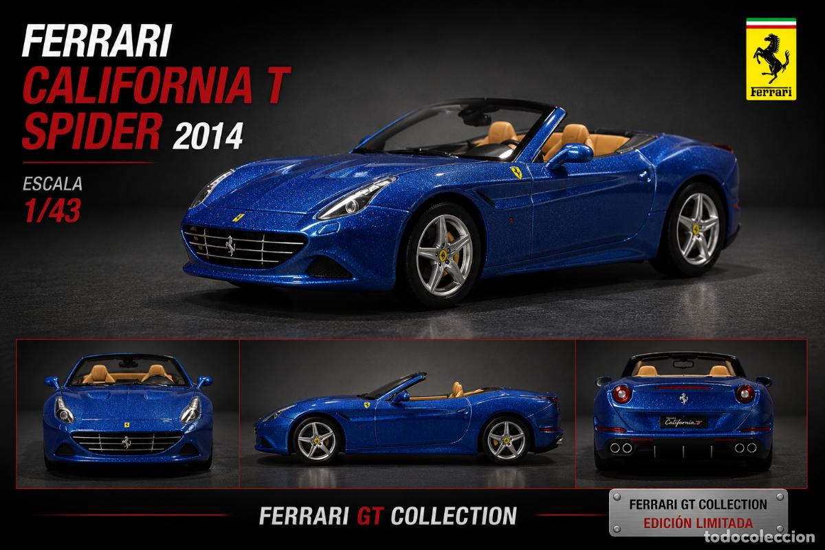 Coches a escala: Ferrari California T Spider 2014