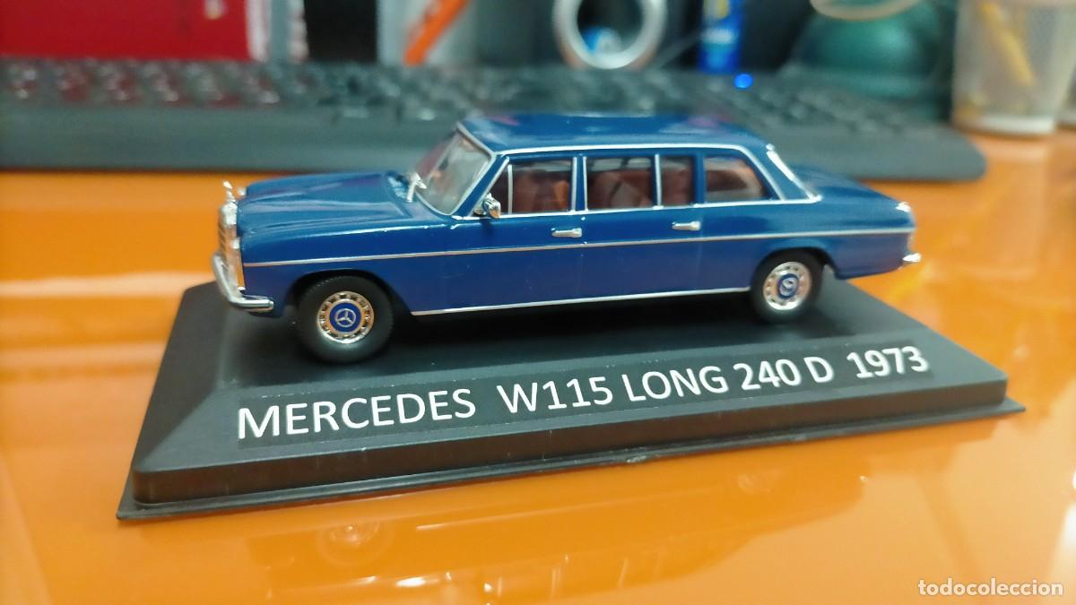 Coches a escala: MERCEDES BENZ, W 115 LONG, 240 D, DEL A&Ntilde;O 1973