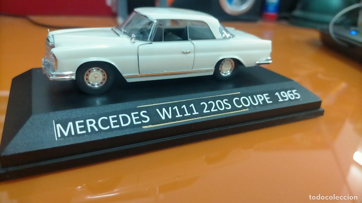 Coches a escala: MERCEDES BENZ 220 S COUP&Eacute;, (W 111), DEL A&Ntilde;O 1965