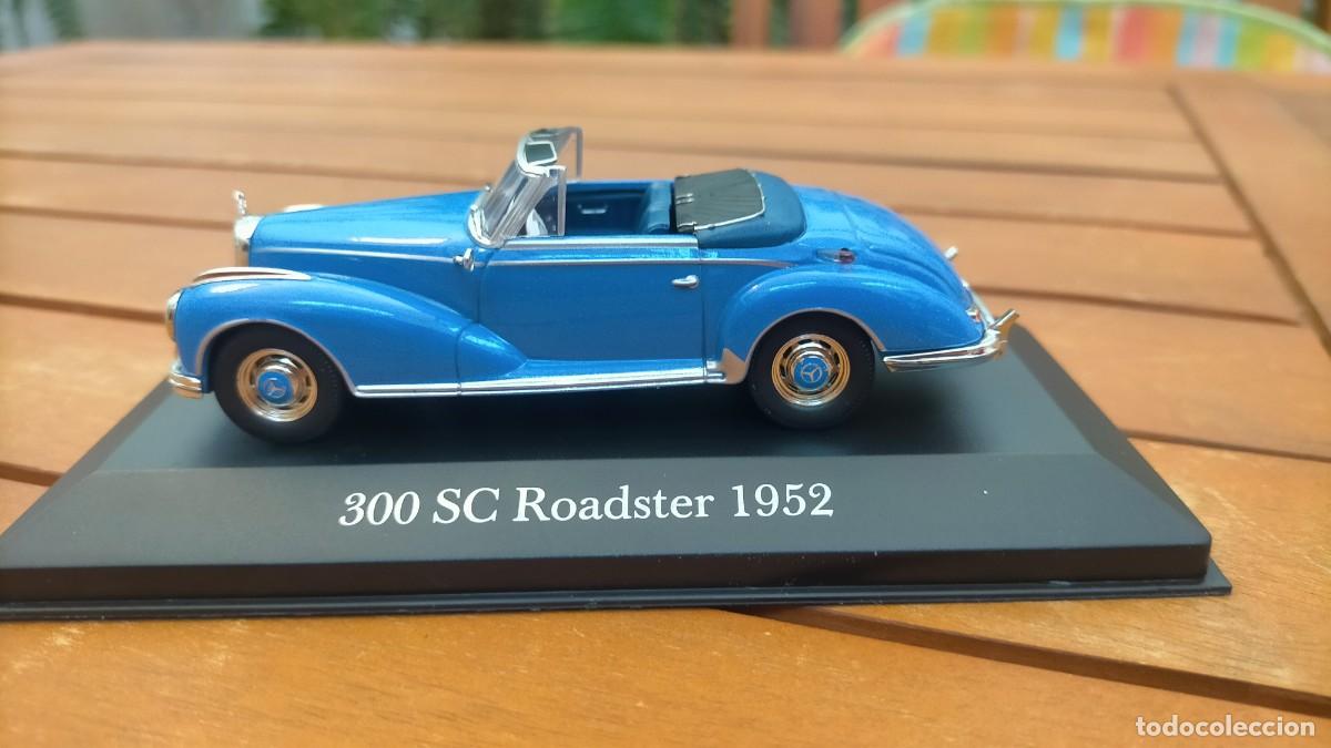 Coches a escala: MERCEDES BENZ 300 SC ROADSTER CONVERTIBLE, DEL A&Ntilde;O 1952