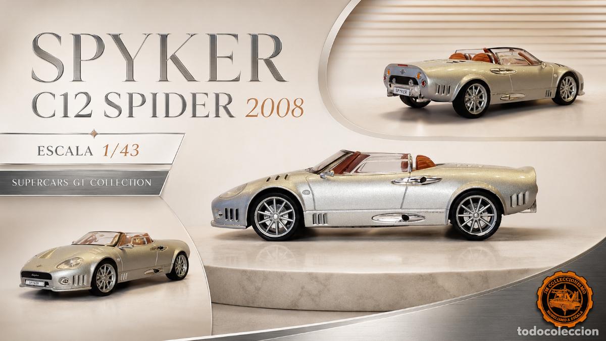 Voitures &agrave; l'&eacute;chelle: Spyker C12 Spyder 2008