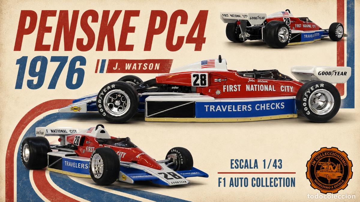 Coches a escala: Penske PC4 1976 - J. Watson - Foto 1