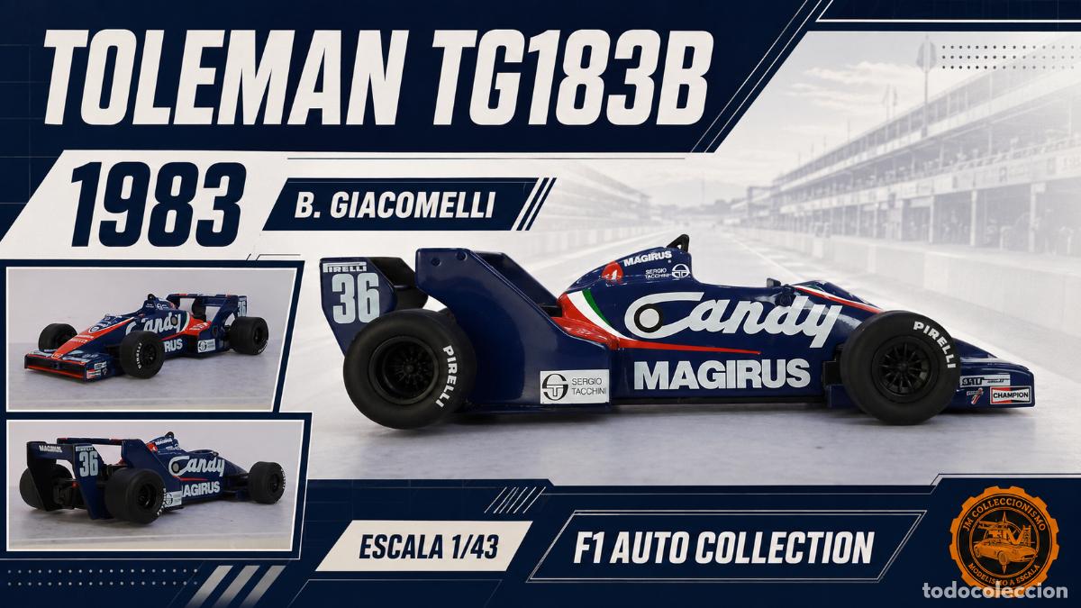 Auto in scala: Toleman TG183B 1983 - B. Giacomelli