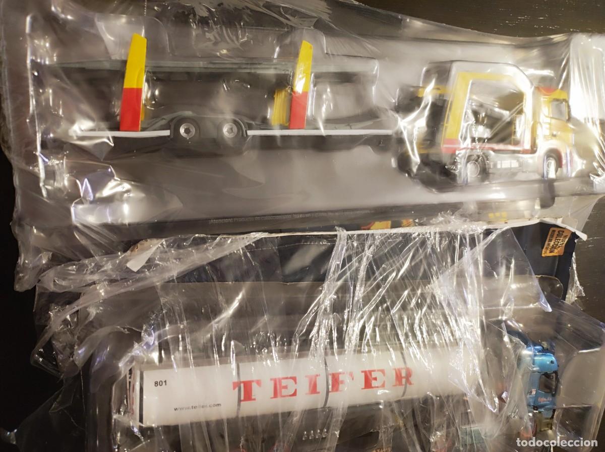 Coches a escala: COLECCI&Oacute;N CAMIONES ESPA&Ntilde;OLES. 1/43 N&Uacute;MEROS 8 Y 11. LOTE DE 2+2 FASC&Iacute;CULOS.