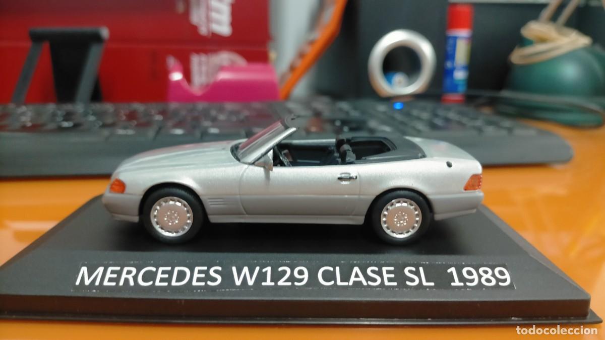Coches a escala: MERCEDES BENZ, CLASE SL ROADSTER, (W 129) A&Ntilde;O 1989