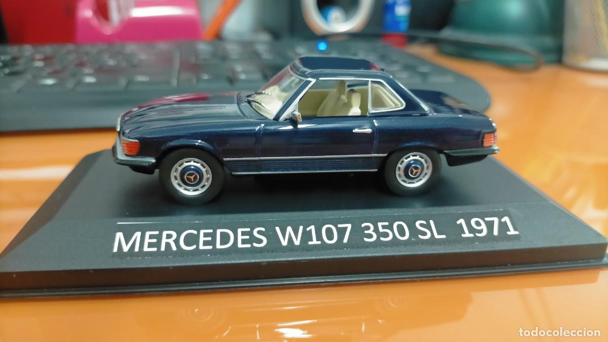 Coches a escala: MERCEDES BENZ 350 SL, (W 107 ROADSTER) A&Ntilde;O 1971