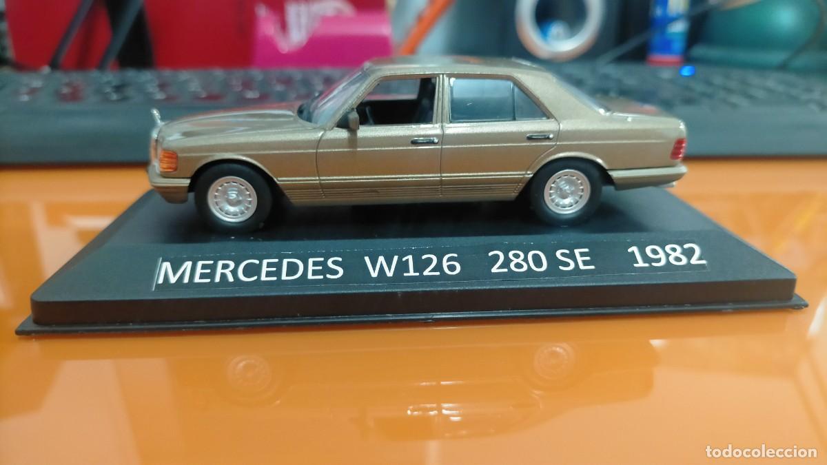 Coches a escala: MERCEDES BENZ 280 SE (W 126) DEL A&Ntilde;O 1982