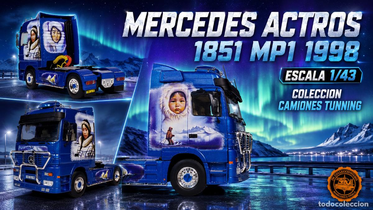 Auto in scala: Mercedes Actros 1851 MP1 1998