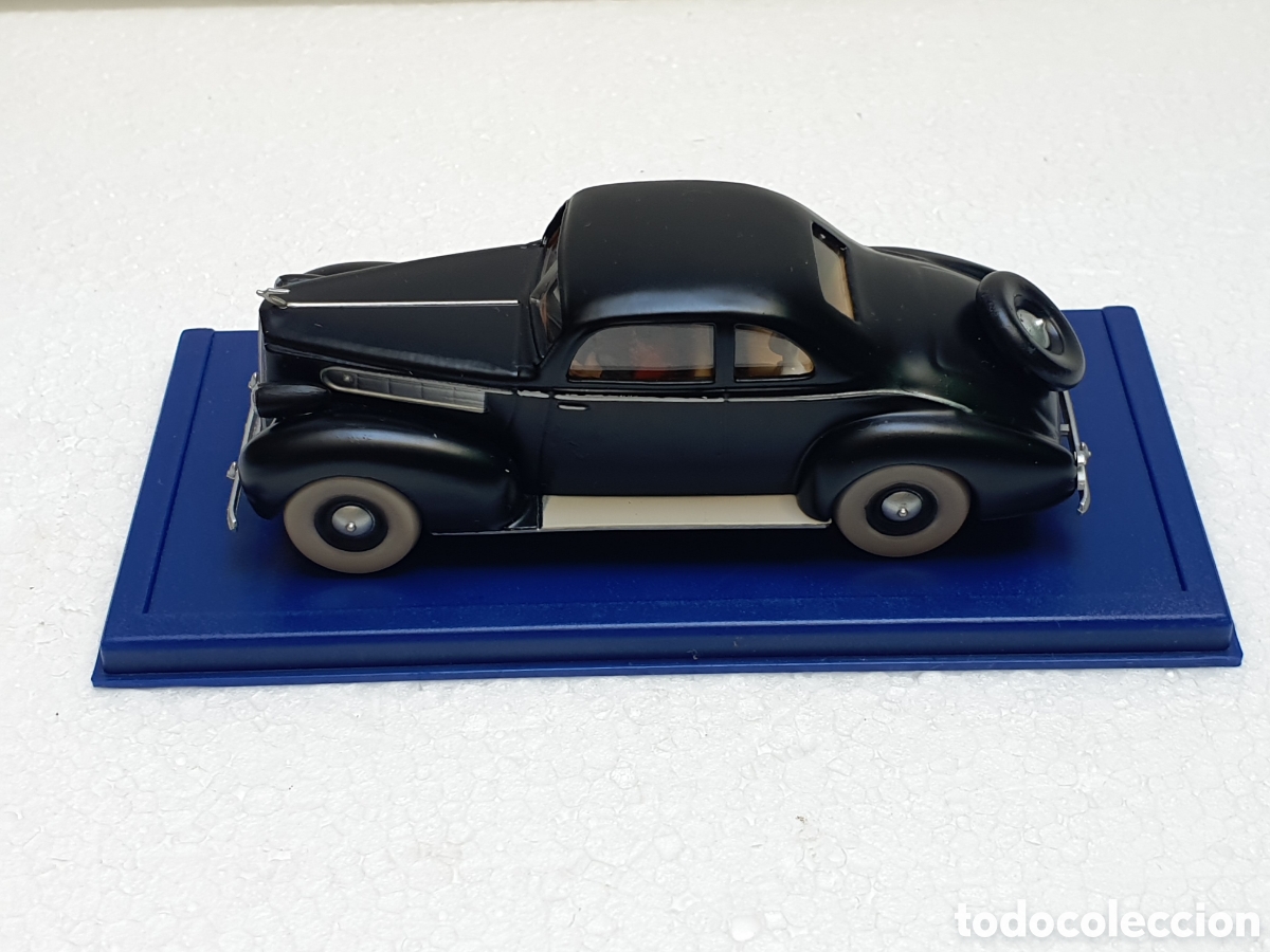 Voitures &agrave; l'&eacute;chelle: LOS COCHES DE LAS AVENTURAS DE TINTIN *** PACKARD DE COLOR NEGRO ***LE SCEPTRE D`OTTOKAR