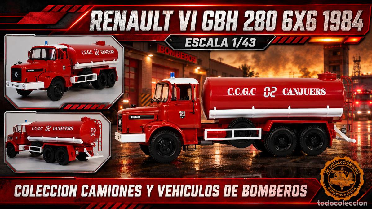 Voitures &agrave; l'&eacute;chelle: Renault VI GBH 6X6 1984