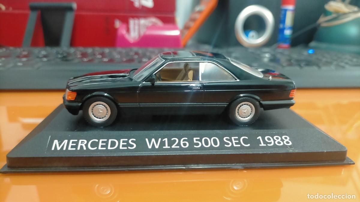 Coches a escala: DOS UNIDADES MERCEDES BENZ, W126 (COUPE CLASE SEC) Y W220 (CLASE S), A&Ntilde;OS 1988 Y 1998