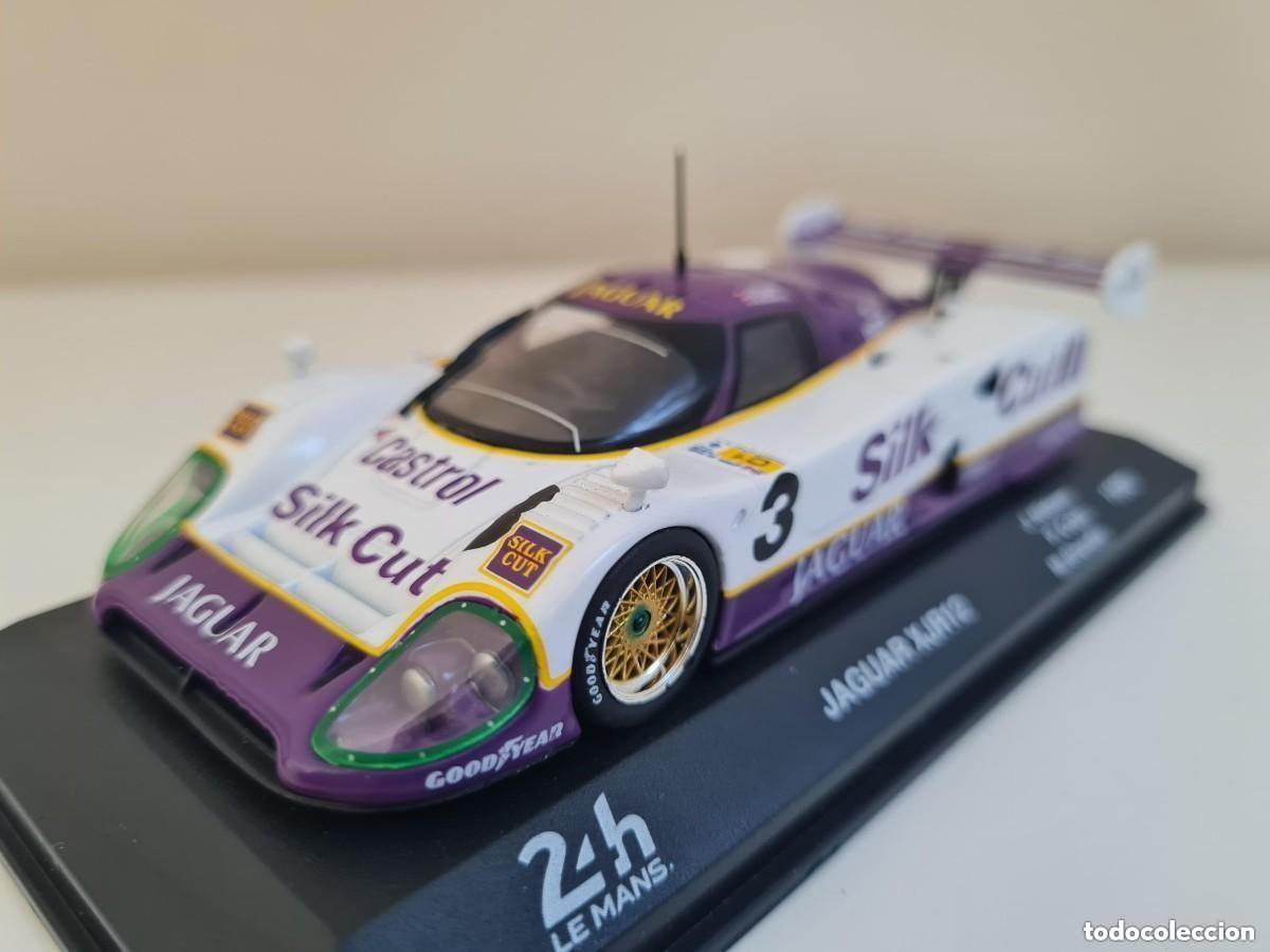 Coches a escala: Coche JAGUAR XJR12 24 Horas Le Mans 1990 #3 Silk Cut Nielsen Cobb Brundle 1:43 die-cast metal car