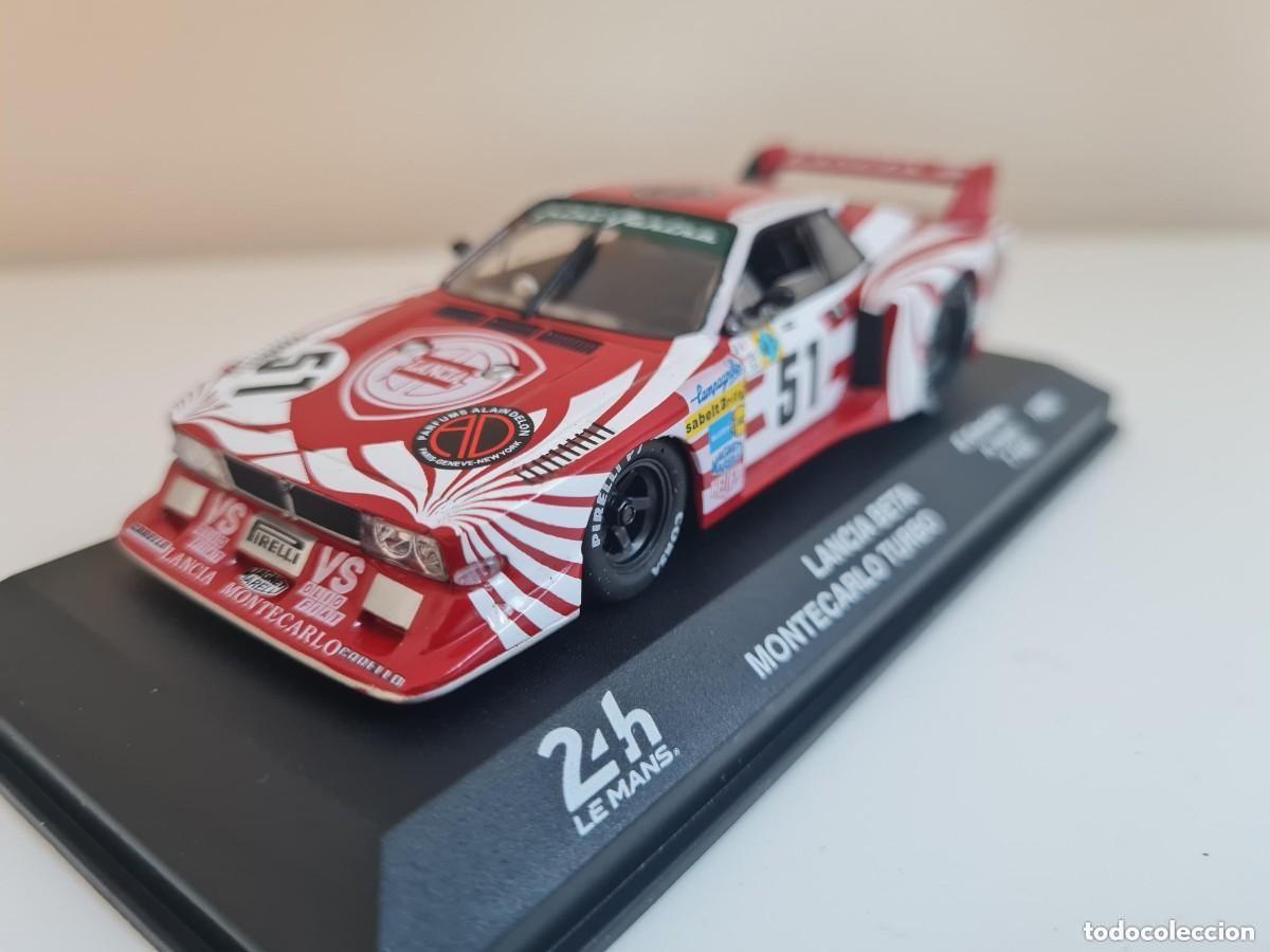 Coches a escala: Coche LANCIA BETA Montecarlo Turbo 24 Horas Le Mans 1980 #51 Darniche Heyer Fabi 1:43 die-cast metal