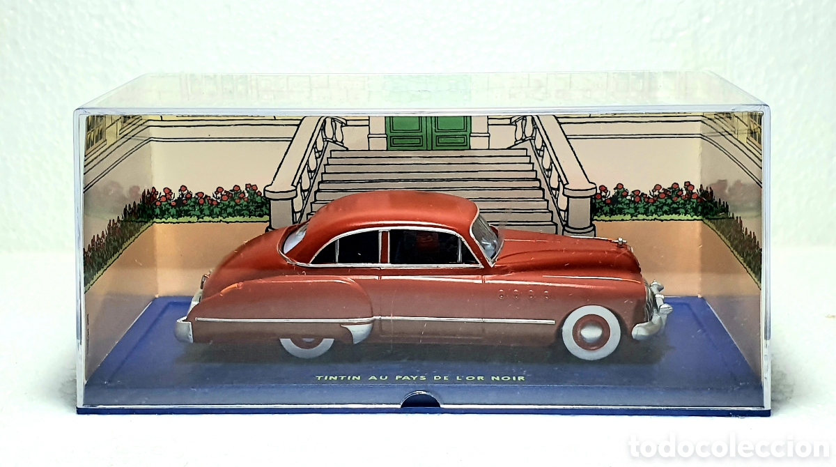 Voitures &agrave; l'&eacute;chelle: LOS COCHES DE LAS AVENTURAS DE TINTIN *** ﻿BUICK ROADMASTER, TINT&Iacute;N EN EL PA&Iacute;S DEL ORO NEGRO