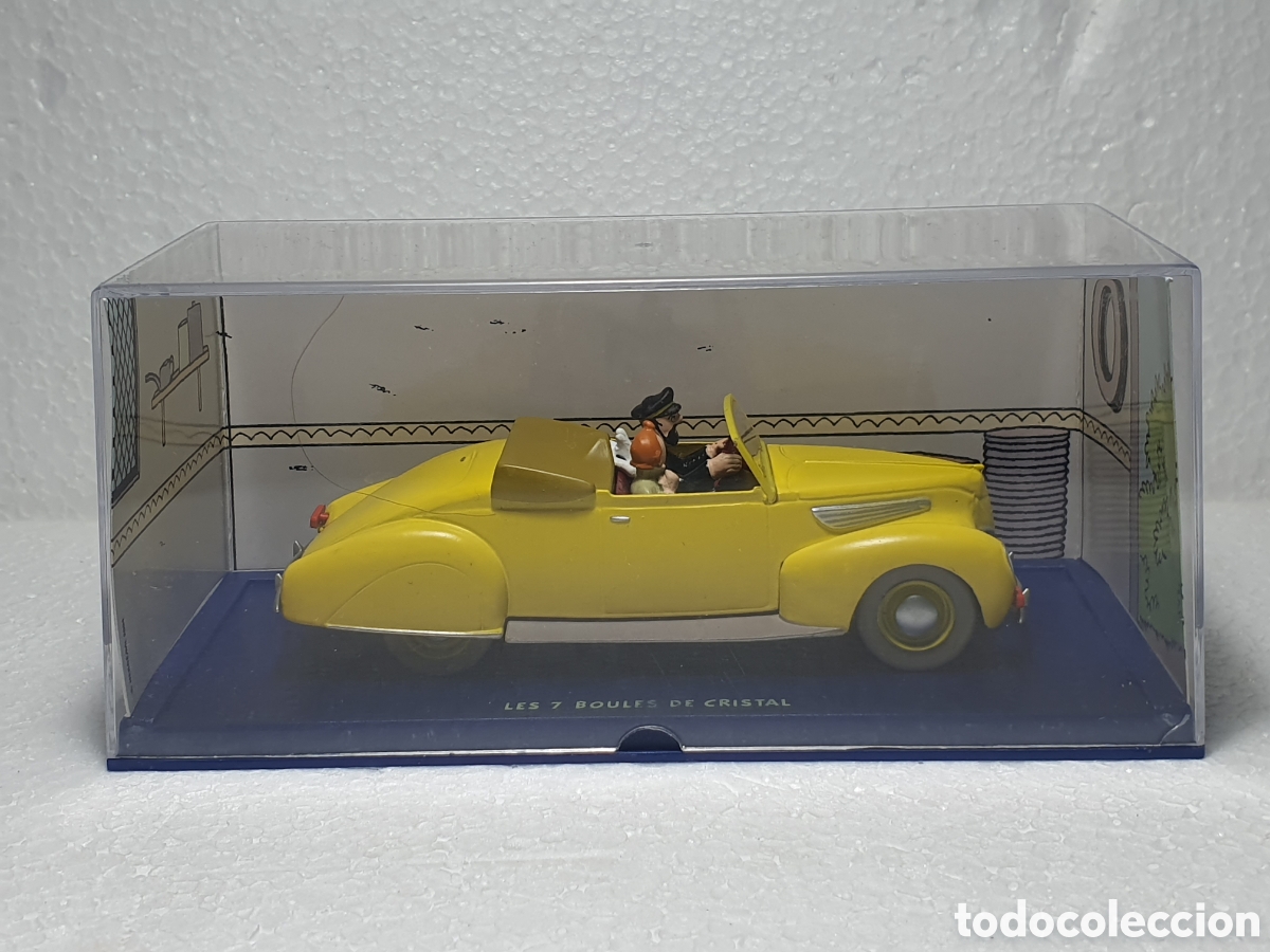 Coches a escala: LAS AVENTURAS DE LOS COCHES DE TINTIN *** LINCOLN ZEPHYR CABRIOLET, LAS 7 BOLAS DE CRISTAL