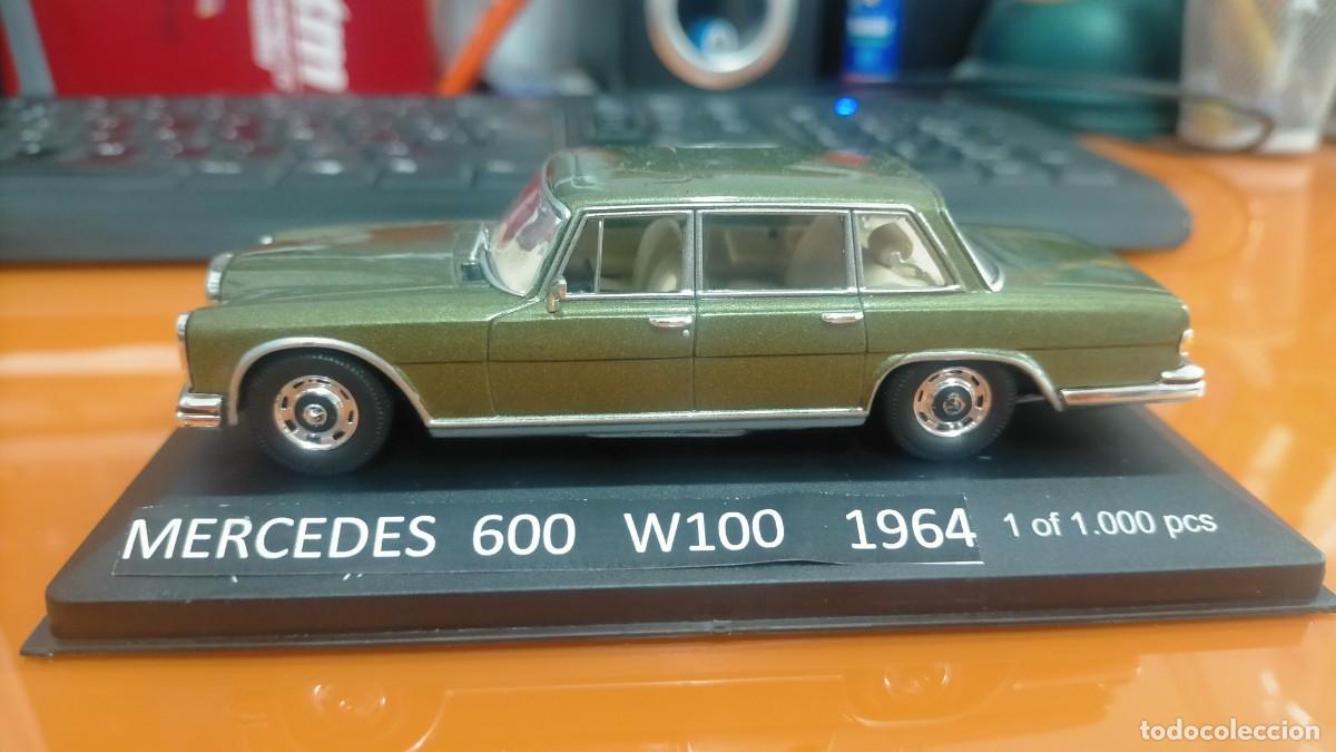 Coches a escala: DOS UNIDADES MERCEDES BENZ, W 100. MODELOS PULLMAN LARGO Y BERLINA 4 PUERTAS. A&Ntilde;OS 1963 Y 1964