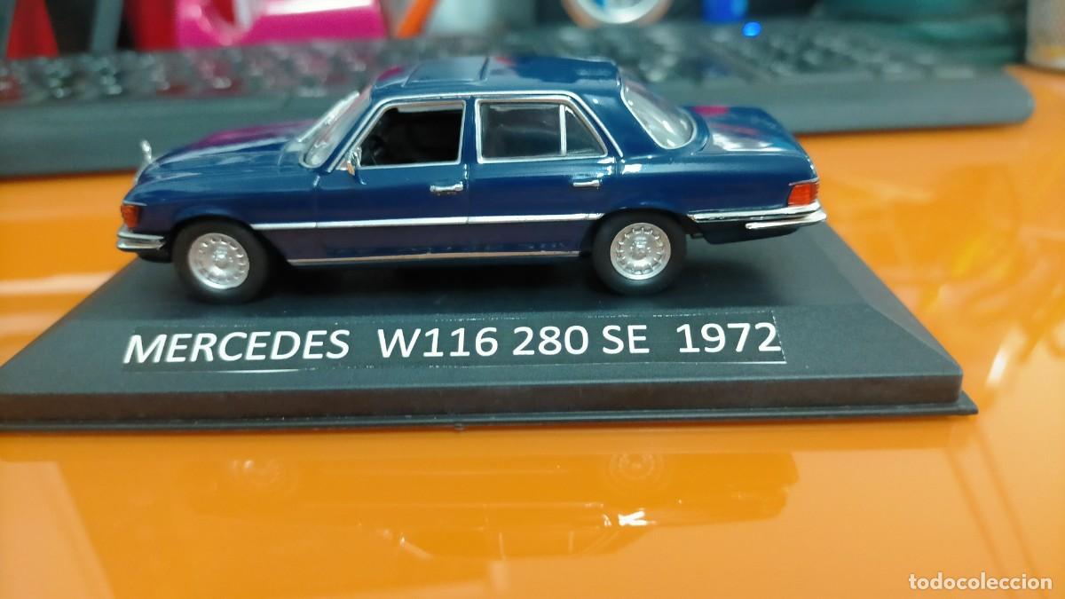 Coches a escala: DOS UNIDADES MERCEDES BENZ, W116 Y W107, MODELOS 280 SE Y 350 SL. A&Ntilde;OS 1971 Y 1972