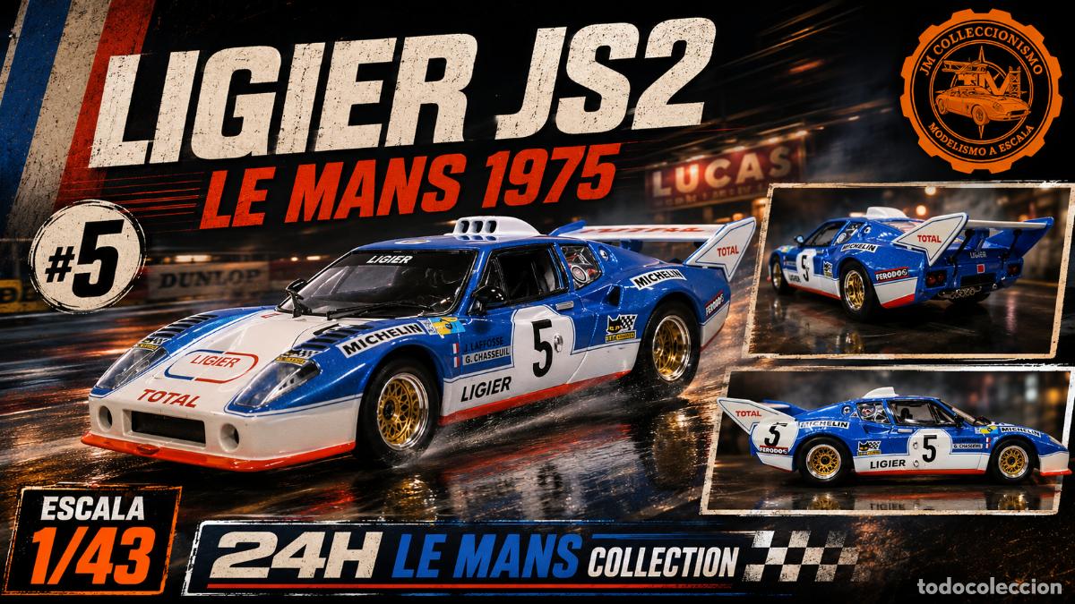 Coches a escala: Ligier JS2 Le Mans 1975