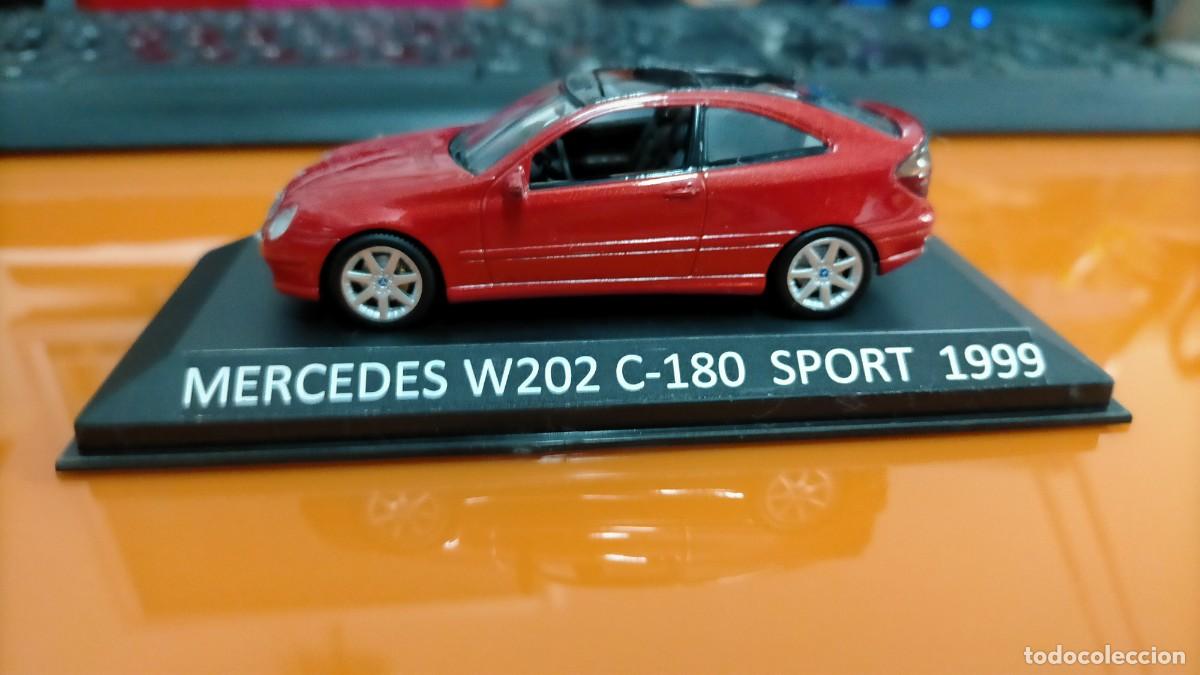 Coches a escala: LOTES DOS UNIDADES MERCEDES W140 500 SE Y W202 C-180 SPORT. A&Ntilde;OS 1.991 Y 1.999