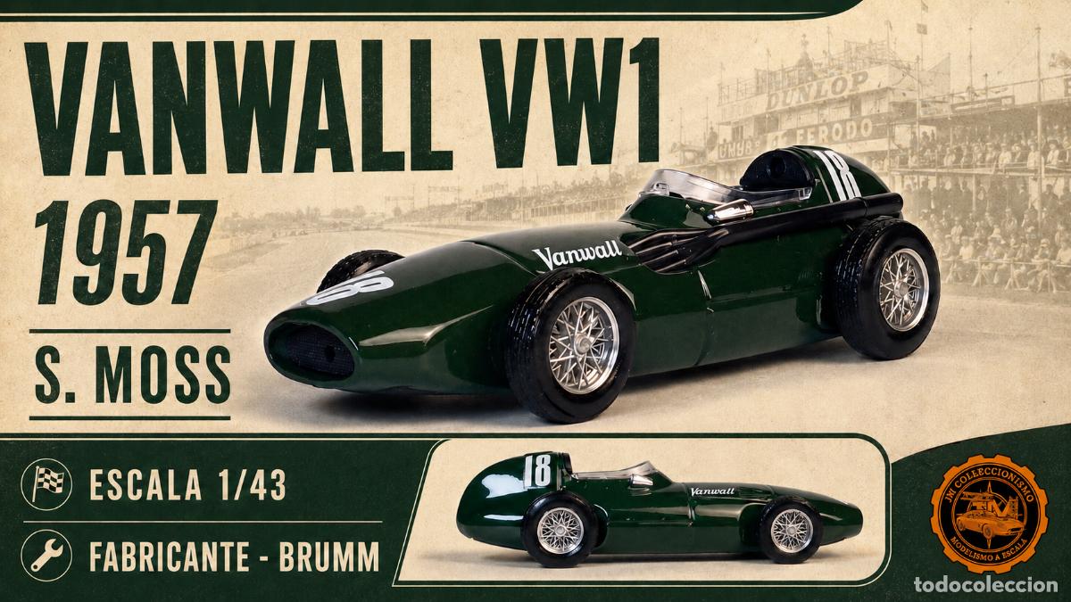 Auto in scala: Vanwall VW1 1957 - S. Moss