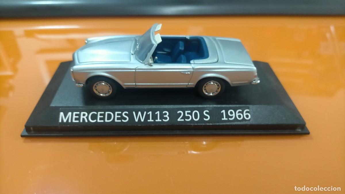 Coches a escala: LOTES DOS UNIDADES MERCEDES W113, MODELO 250 S Y W211 CLASE E. A&Ntilde;OS 1966 Y 2004