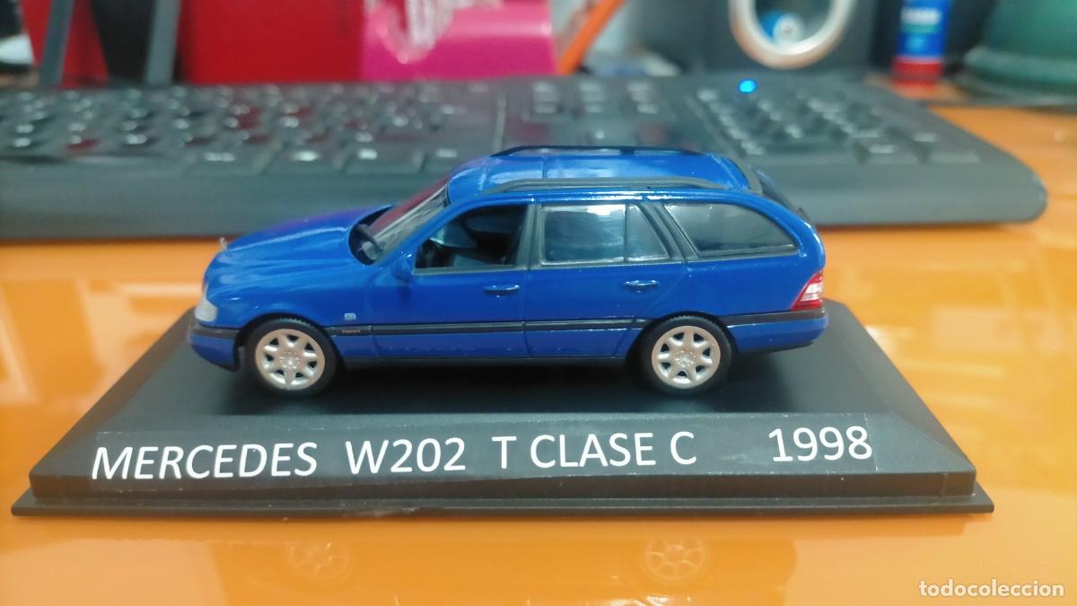 Coches a escala: LOTES DOS UNIDADES MERCEDES BENZ MODELOS T, CLASE C; A&Ntilde;OS 1998 Y 2006