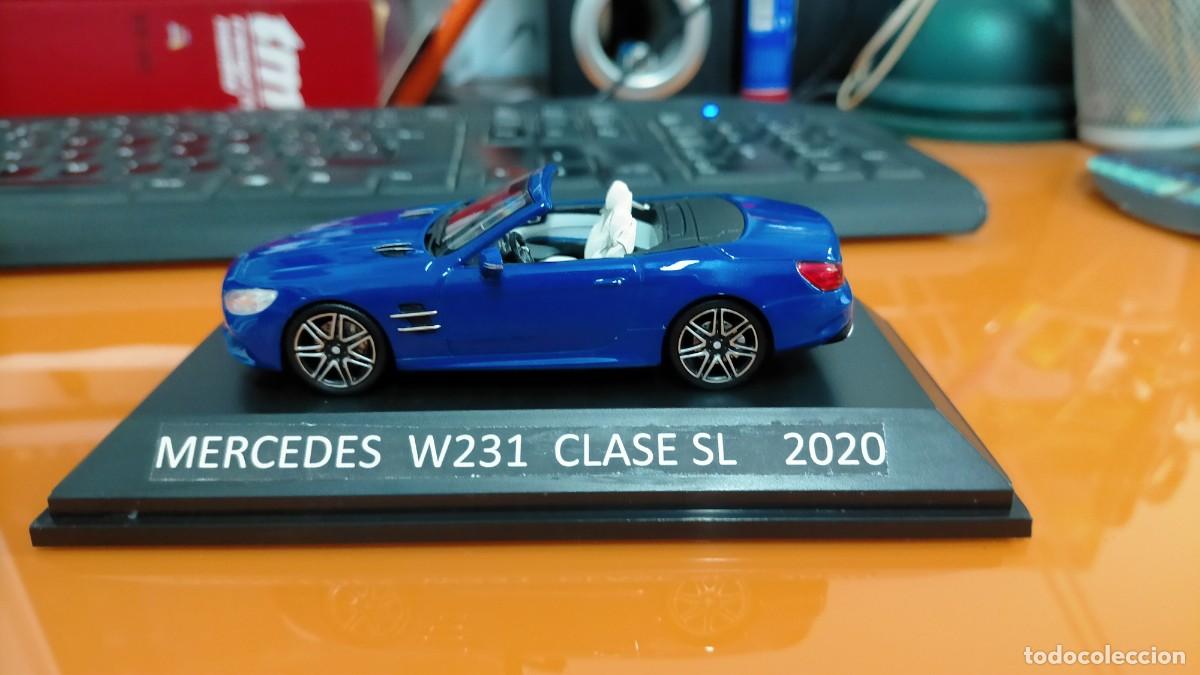 Coches a escala: LOTES DOS UNIDADES MERCEDES W231 CLASE SL Y W171 SLK; A&Ntilde;OS 2020 Y 2.005.