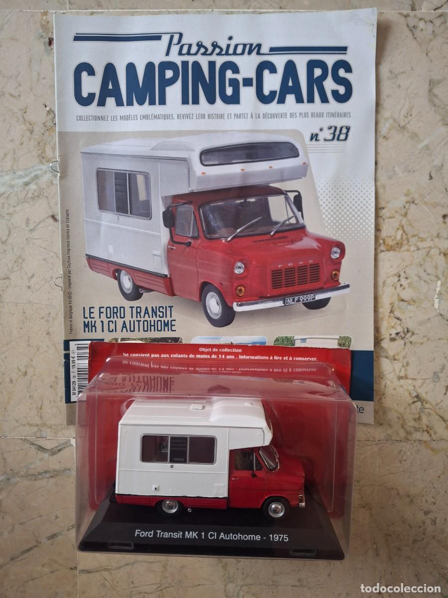 Coches a escala: Autocaravana Ford Transit Autohome a 1/43 de Passion Camping Cars de Hachette