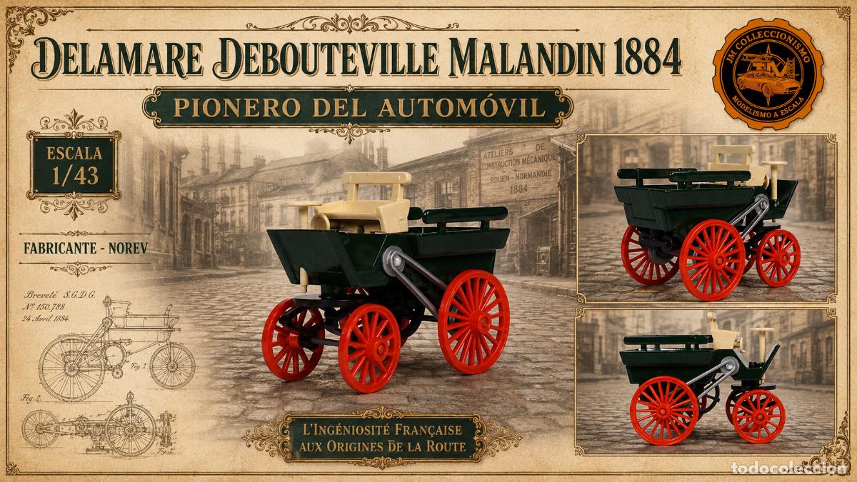 Voitures &agrave; l'&eacute;chelle: Delamare Debouteville Malandin 1884