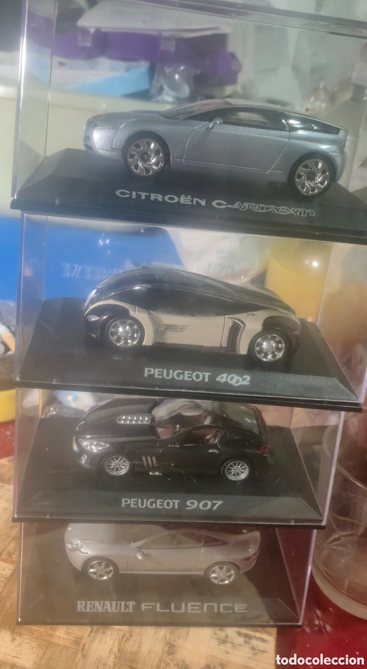 Coches a escala: 4 COCHES PROTOTIPOS CONCEPT CARS CITRO&Euml;N PEUGEOT RENAULT VER FOTOS