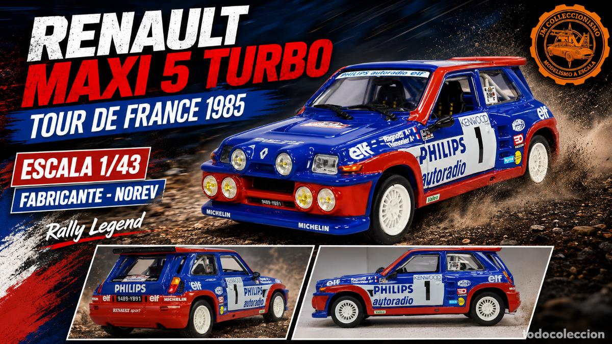Coches a escala: Renault Maxi 5 Turbo Tour de France 1985