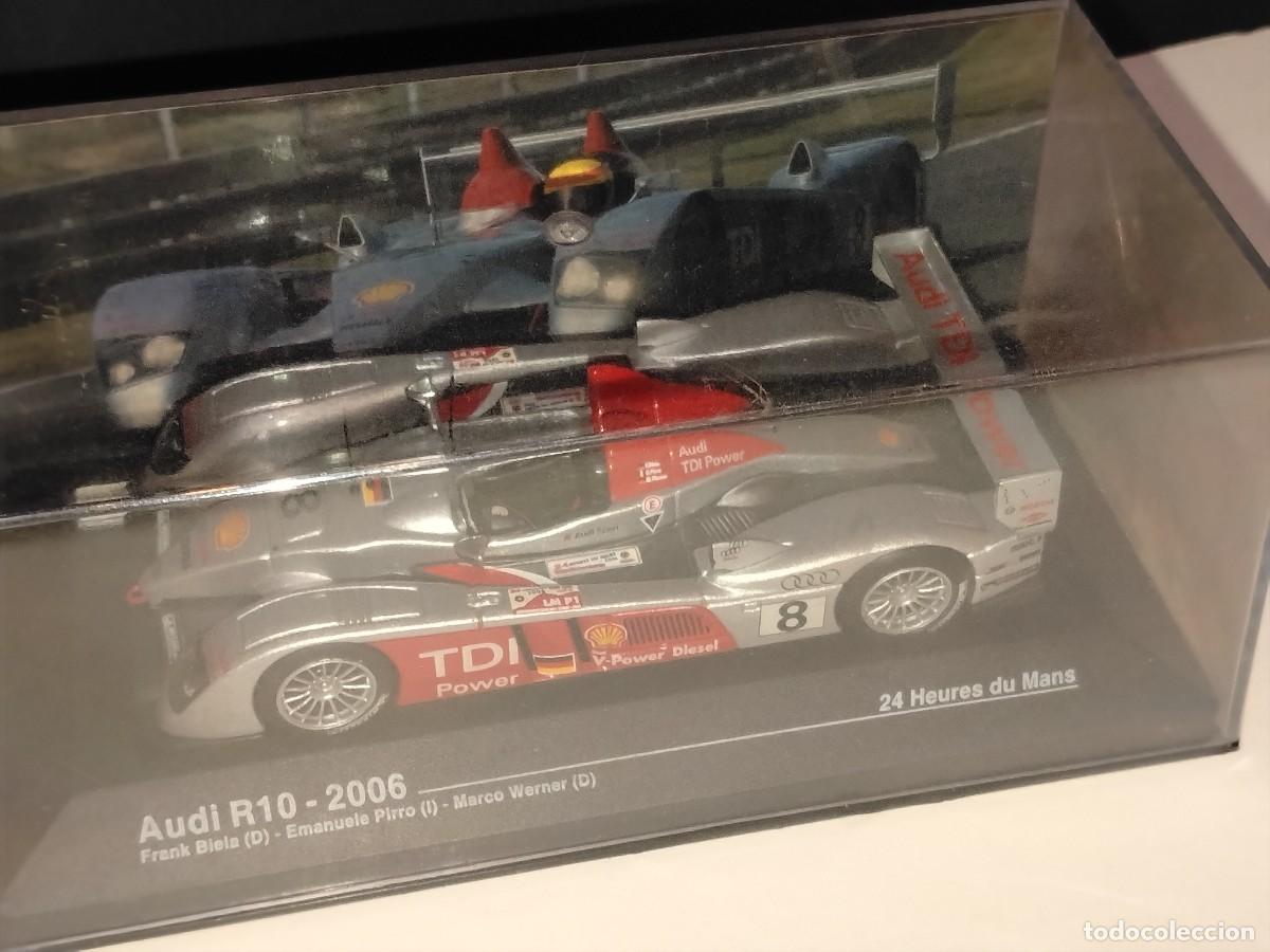 Coches a escala: COCHE AUDI R10 TDI 2006 WIN 24 H LE MANS BIELA-PIRRO-WARNER 1:43 IXO