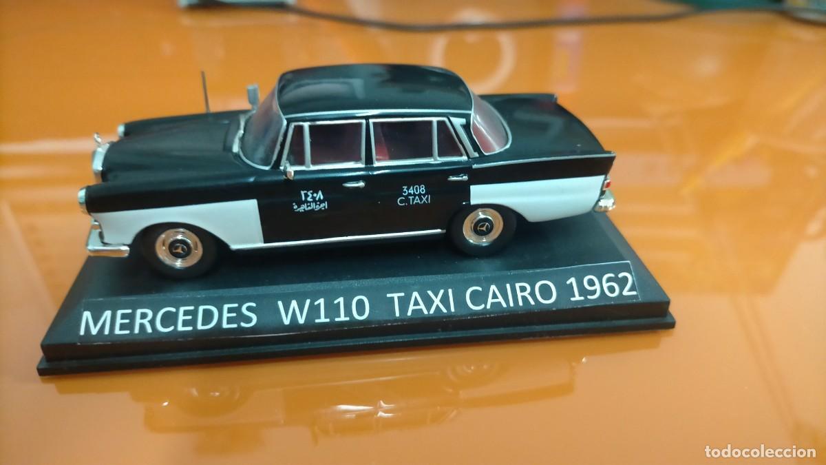 Coches a escala: LOTES DOS UNIDADES MERCEDES BENZ, MODELOS W110 200D TAXI Y W115 TECIN ARGENTINA; A&Ntilde;OS 1962 Y 19723
