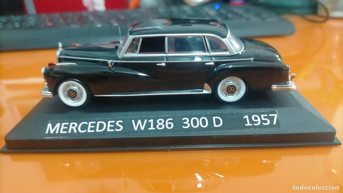 Coches a escala: LOTES DOS UNIDADES MERCEDES W180 300-D Y W230 600-SL. A&Ntilde;OS 1957 Y 2.004.