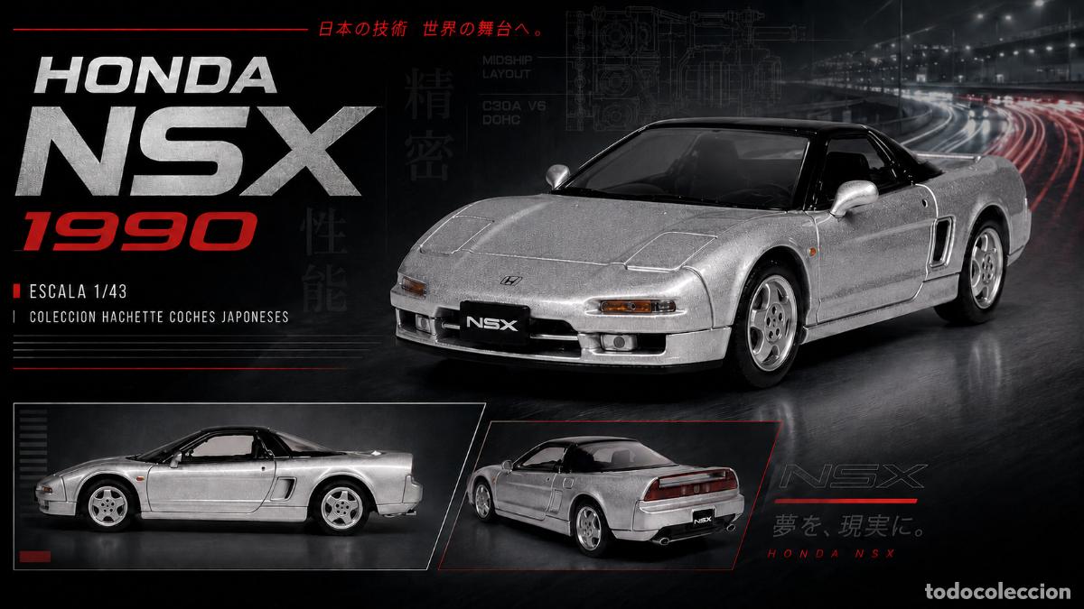 Modellautos: Honda NSX 1990 1/43 Hachette