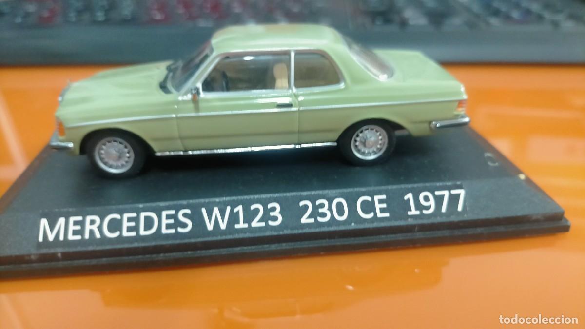 Coches a escala: MERCEDES BENZ 230 CE, W 123 COUP&Eacute;, DEL A&Ntilde;O 1977