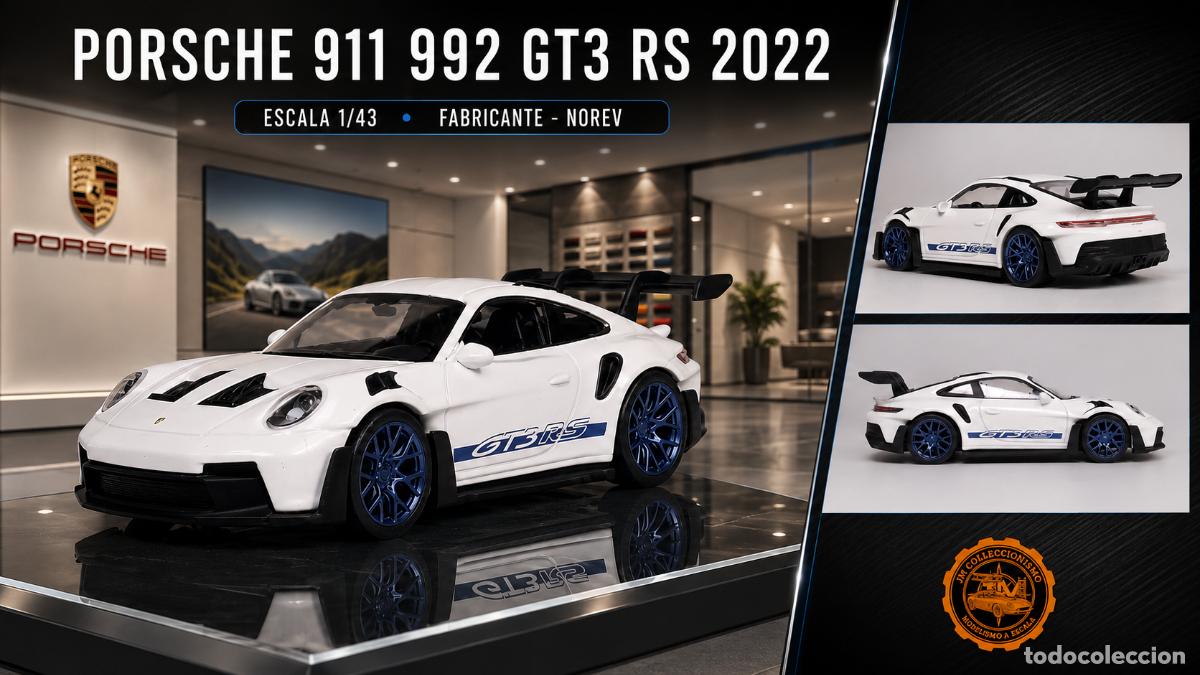 Auto in scala: Porsche 911 992 GT3 RS 2022 White