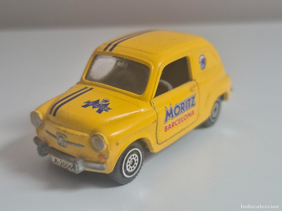 Coches a escala: 1/43 COCHE SEAT 600 CERVEZAS MORITZ BARCELONA GUISVAL 1:43 MADE IN SPAIN
