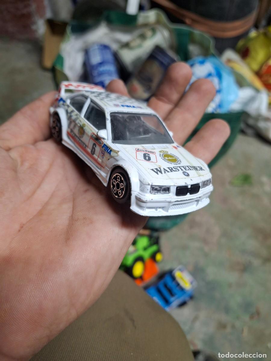 Coches a escala: Antiguo coche maqueta juguete Burago Warsteiner BMW M3 1/43
